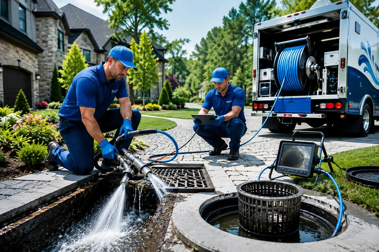 Local outdoor drain cleaning professionals in Elwood, KS